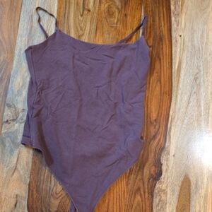 Abercrombie & Fitch Soft Collection Top in Deep Brown